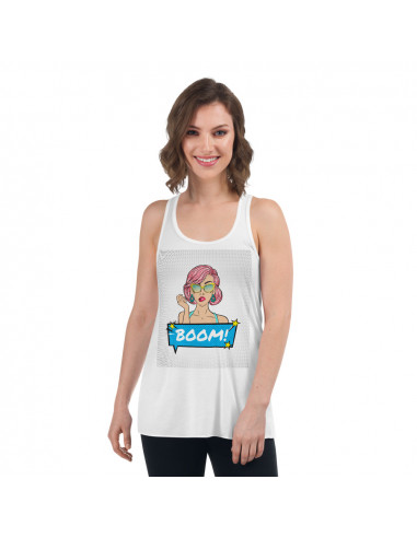 Women's Flowy Racerback Tank