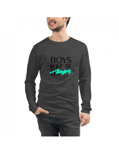 Boys Will Be Boys Long Sleeve Tee-Shirt