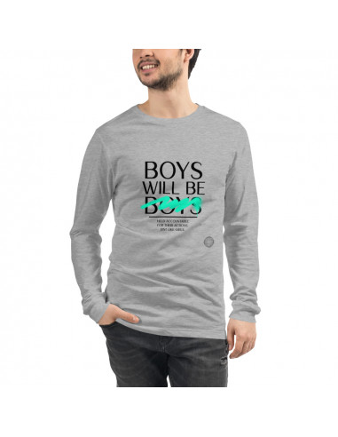 Boys Will Be Boys Long Sleeve Tee-Shirt